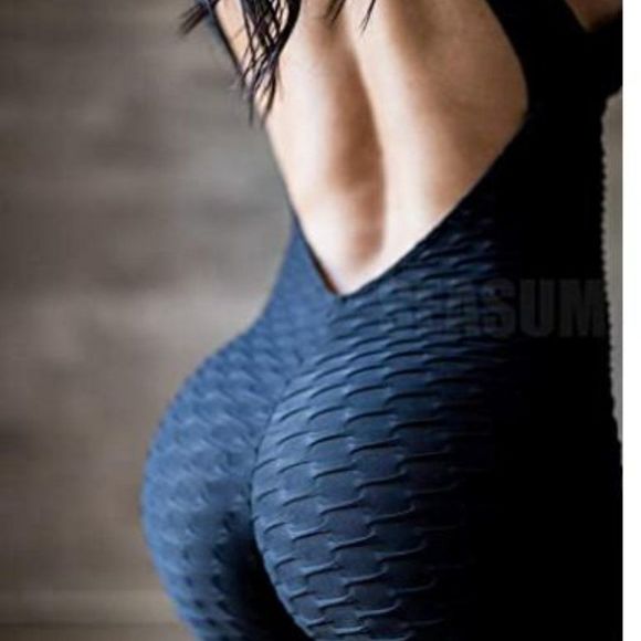 SEASUM Women Texture Bodysuit Sleevesless Jumpsuit - Picture 4 of 6